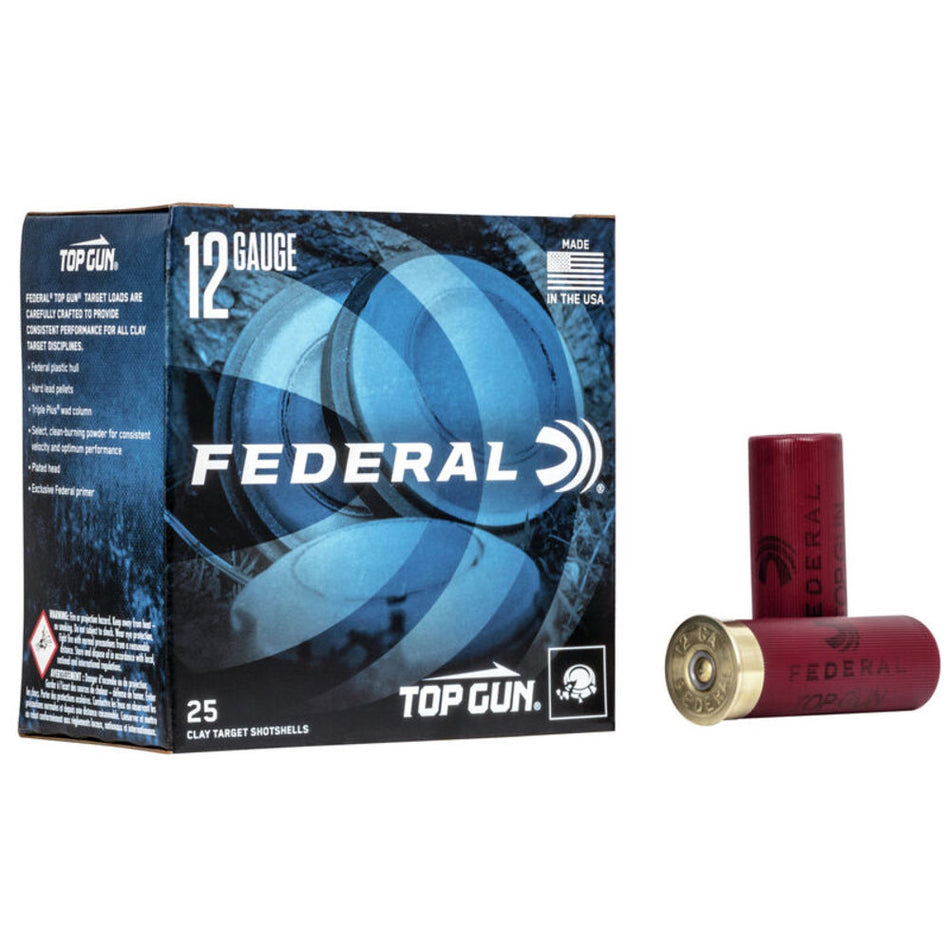Federal 12 Gauge Top Gun #7.5 1-1/8 oz 2.75 in 25/Box [Item 5500]