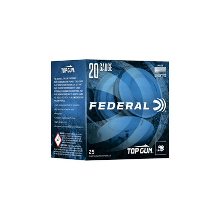 Federal 20 Gauge Top Gun Sporting #7.5 7/8 oz 2.75 in 25/Box