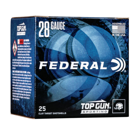 Federal 28 Gauge Top Gun Sporting #7.5 3/4 oz 2.75 in 25/Box [Item 5861]