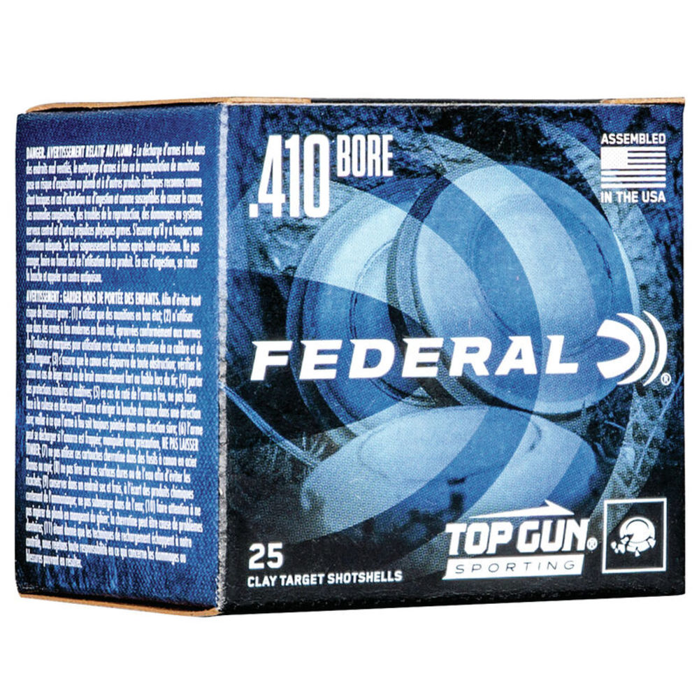 Federal .410 Bore Top Gun Sporting #8 1/2 oz 2.5 in 25/Box