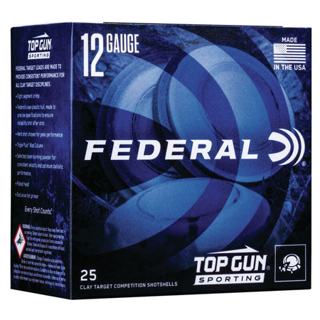 Federal 12 Gauge Top Gun Sporting #8 1 oz 2.75 in 25/Box [Item 5097]