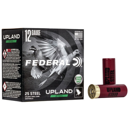 Federal 12 Gauge Upland Steel Field & Range #7.5 1 oz 2.75 in 25/Box