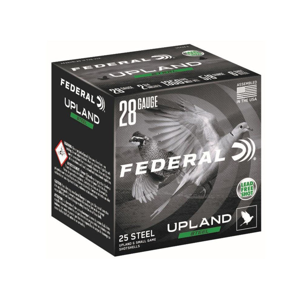 Federal 28 Gauge Upland Field & Range #7.5 5/8 oz 2.75 in 25/Box