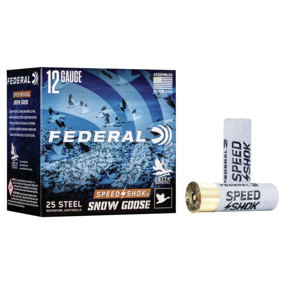 Federal 12 Gauge Speed-Shok Snow Goose BB 1-1/4 oz 3 in 25/Box
