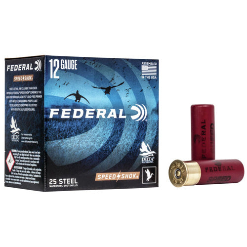 Federal 12 Gauge Speed-Shok #2 1-1/8 oz 3 in 25/Box