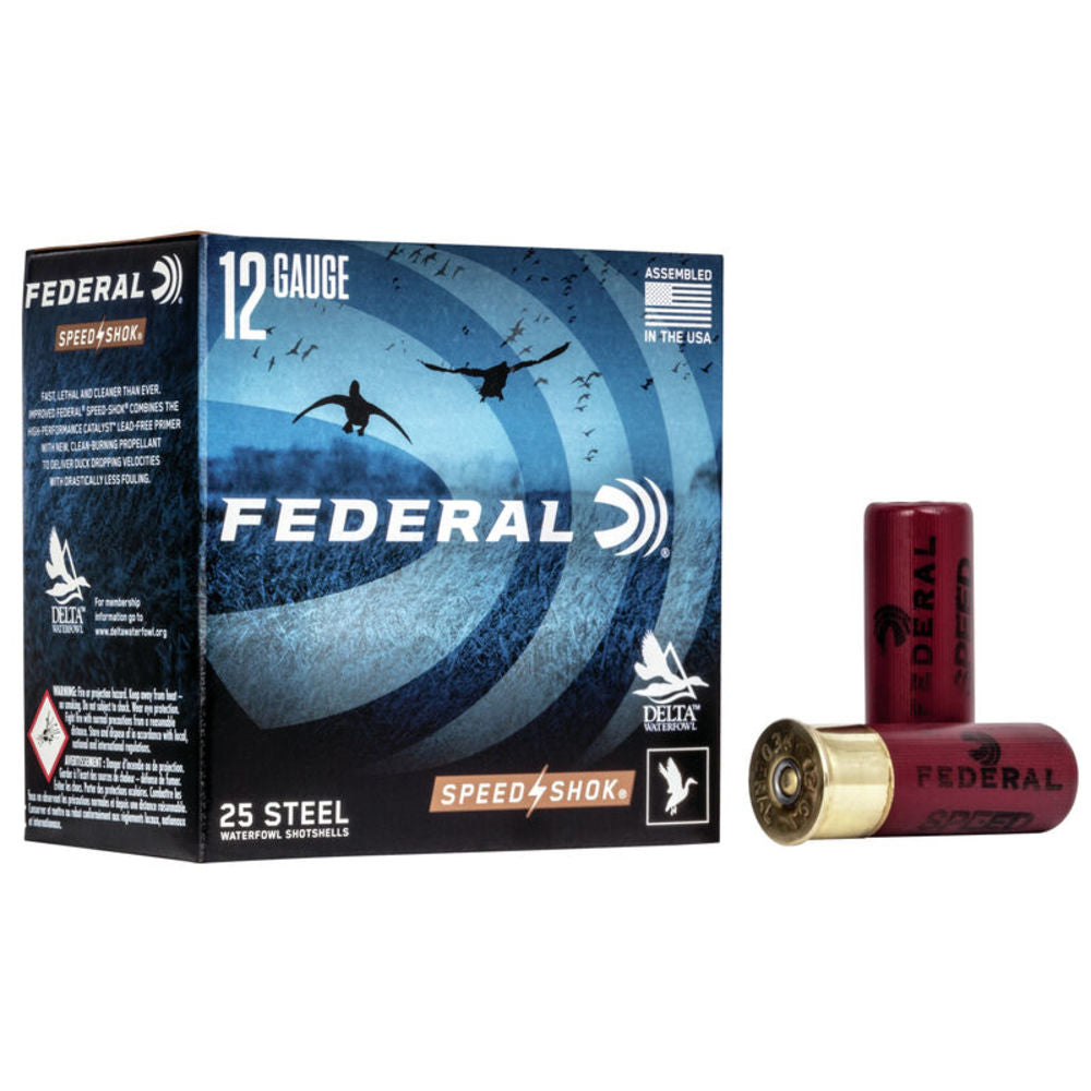 Federal 12 Gauge Speed-Shok BB 1-1/8 oz 2.75 in 25/Box