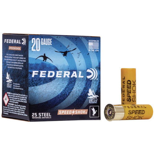 Federal 20 Gauge Speed-Shok #4 3/4 oz 2.75 in 25/Box