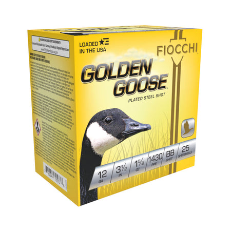 Fiocchi 12 Gauge Golden Goose BB 1-5/8 oz 3.5 in 25/Box