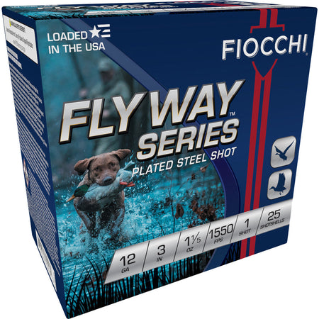 Fiocchi 12 Gauge Flyway #1 1-1/5 oz 3 in 25/Box