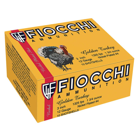 Fiocchi 12 Gauge Golden Turkey Hunting #6 1-3/4 oz 3 in 10/Box