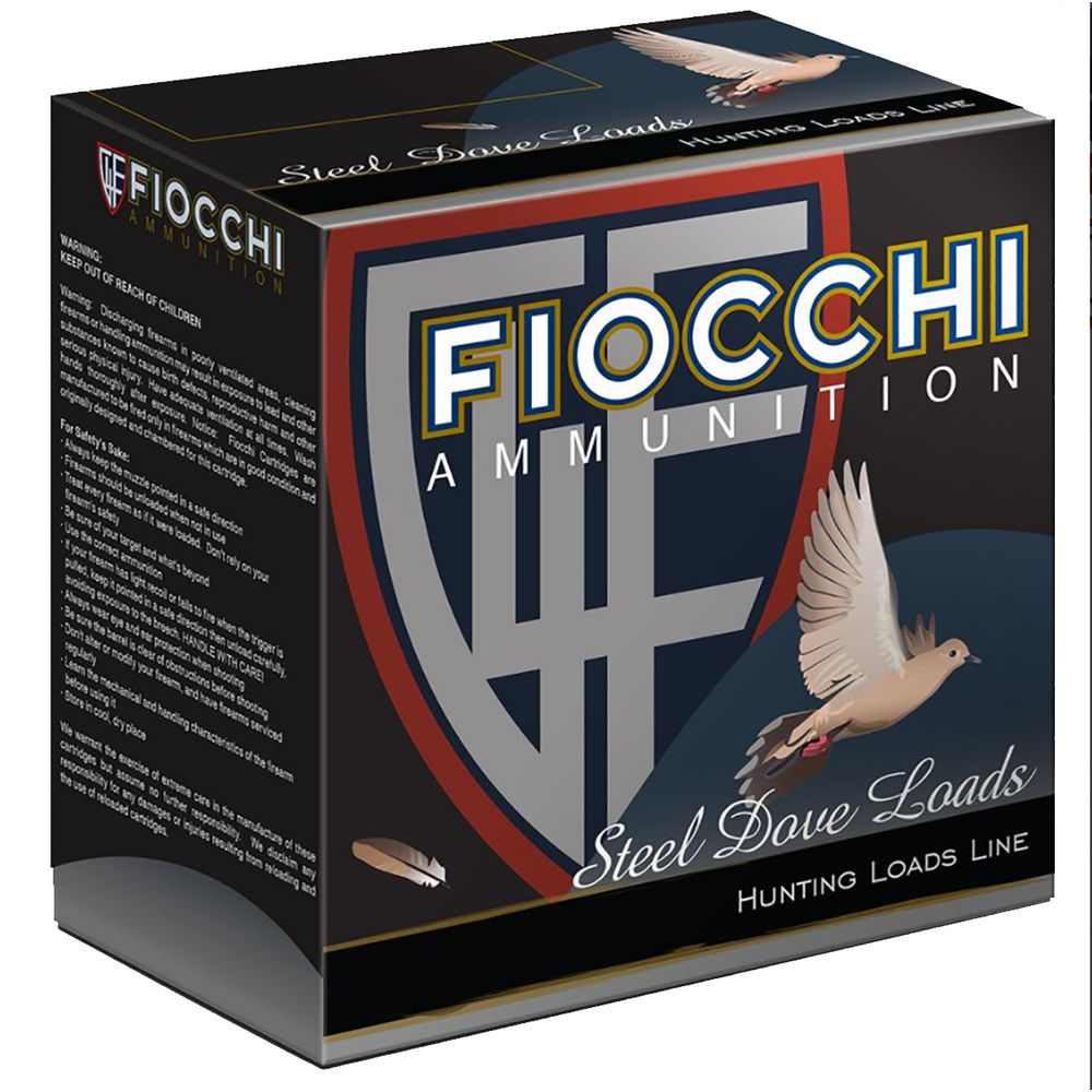 Fiocchi 12 Gauge Field Dynamics Dove & Quail #7 1-1/8 oz 2.75 in 25/Box