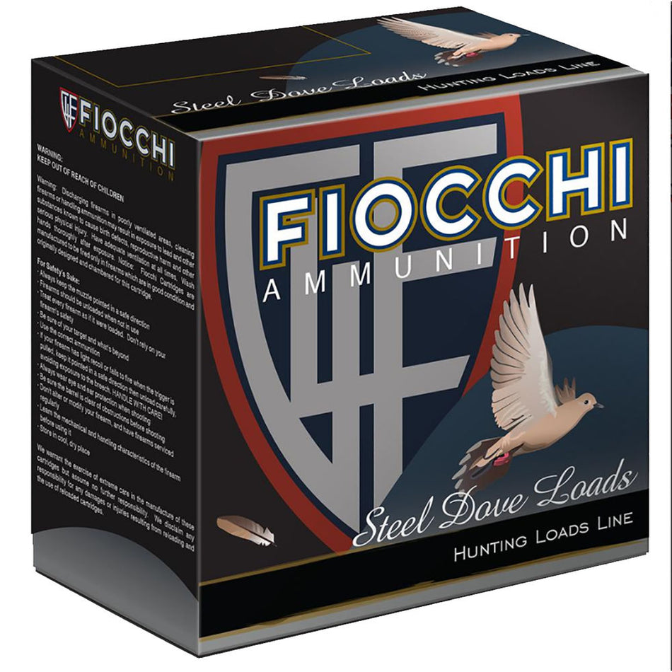 Fiocchi 12 Gauge Field Dynamics Dove & Quail #7 1-1/8 oz 2.75 in 25/Box