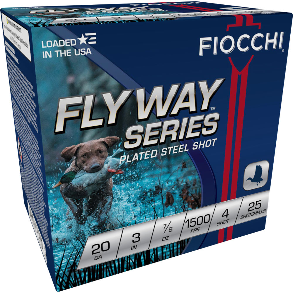 Fiocchi 20 Gauge Flyway #4 7/8 oz 3 in 25/Box