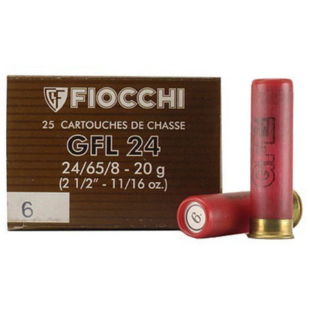 Fiocchi 24 Gauge Specialty #6 11/16 oz 2.75 in 25/Box