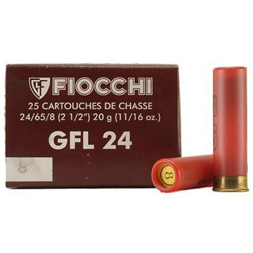 Fiocchi 28 Gauge Specialty #8 11/16 oz 2.5 in 25/Box