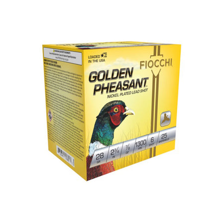 Fiocchi 28 Gauge Golden Pheasant Extrema #6 7/8 oz 2.75 in 25/Box