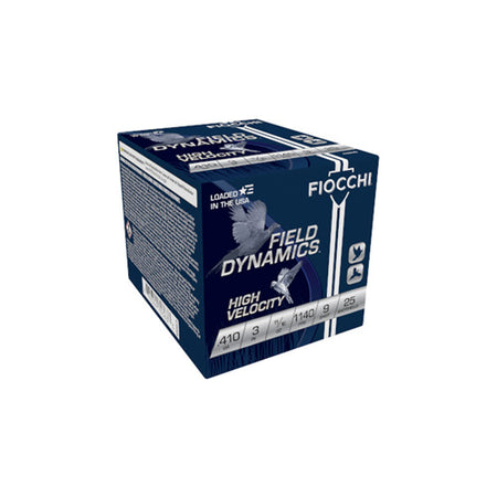 Fiocchi .410 Bore Field Dynamics High Velocity Upland Game Load #9 11/16 oz 3 in 25/Box