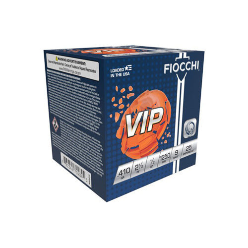 Fiocchi .410 Bore Exacta Target VIP #9 1/2 oz 2.5 in 25/Box