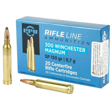 Prvi Partizan .300 Winchester Mag Rifle Soft Point 150 Grain 20/Box