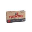 Hornady Frontier NATO Rifle Ammunition 5.56mm 55 gr HP-MATCH 500/ct Case (25-20/ct Boxes)