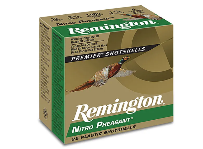 Remington 12 Gauge Nitro Pheasant Upland #5 1-1/4 oz 2.75 in 25/Box