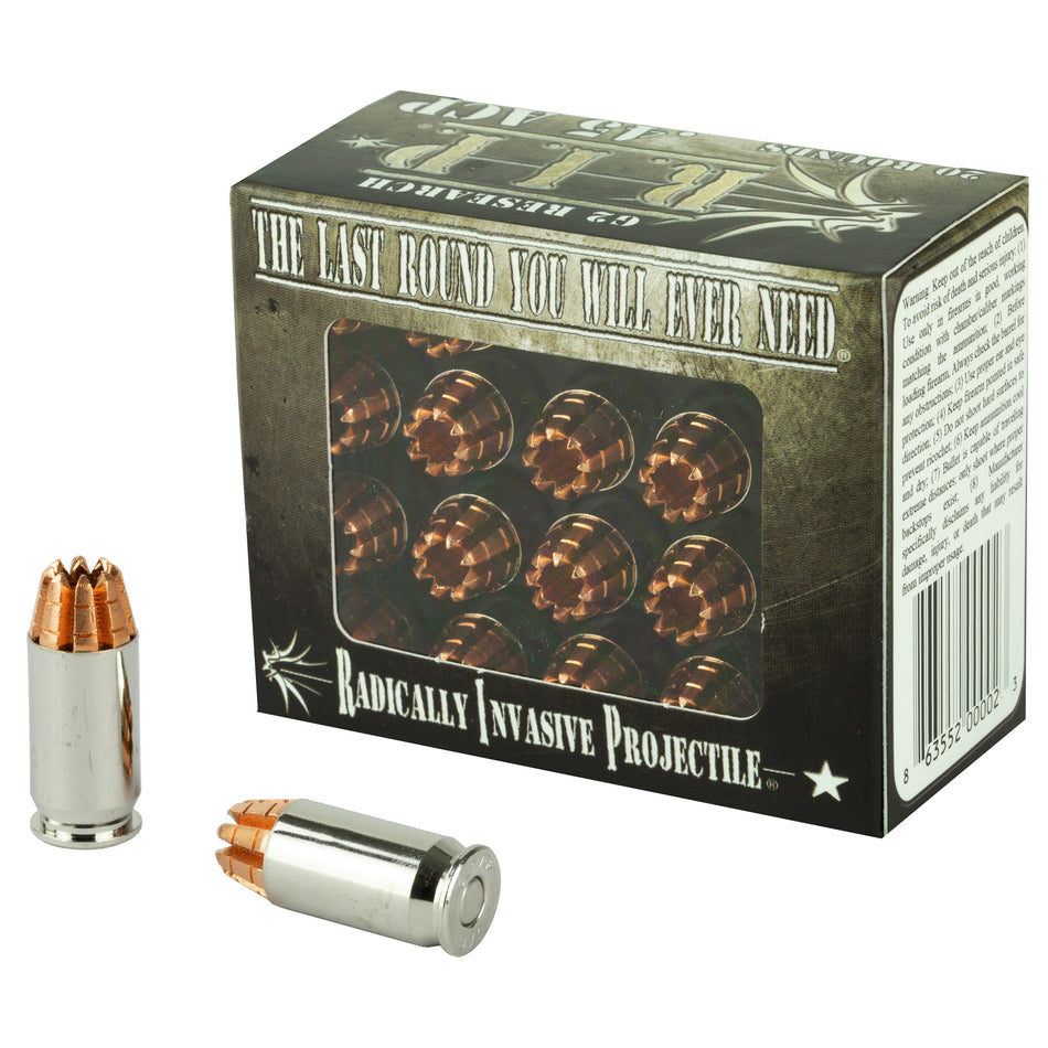 G2 Research .45 ACP/Auto RIP Copper Fracturing Hollow Point 162 Grain 20/Box