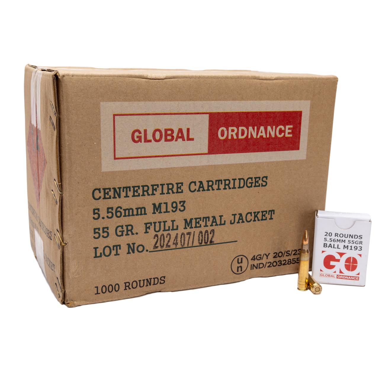 Prvi Partizan 5.56x45mm NATO  Full Metal Jacket 55 Grain 1000/Box