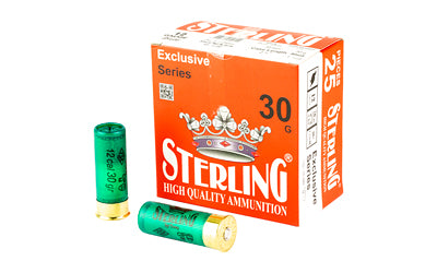 Sterling 12 Gauge Exclusive Series #8 1-1/16 oz 2.75 in 25/Box