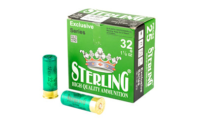 Sterling 12 Gauge Exclusive Series #4 1-1/8 oz 2.75 in 25/Box
