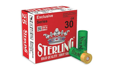 Sterling 12 Gauge Exclusive Series #8 1-1/8 oz 2.75 in 250/Box