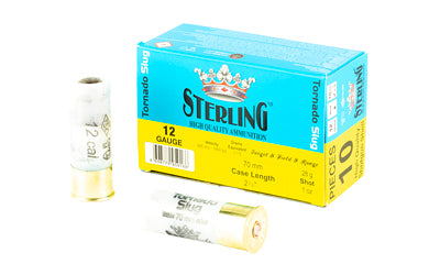 Sterling 12 Gauge Big Game Series Tornado Slug Rifled Slug Slug 1 oz 2.75 in 10/Box