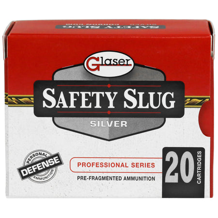 Glaser .40 S&W Silver Pre-Fragmented 115 Grain 20/Box