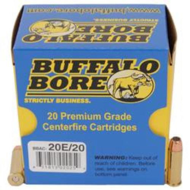 Buffalo Bore .38 Special Standard Pressure Jacketed Hollow Point 125 Grain 20/Box
