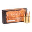 HSM Lead Free TSX Rifle Ammunition .325 WSM 180gr Solid 2900 fps 20/ct