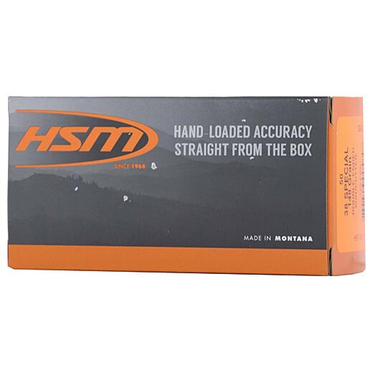HSM .38 Special Training Plated Flat Point 158 Grain 50/Box