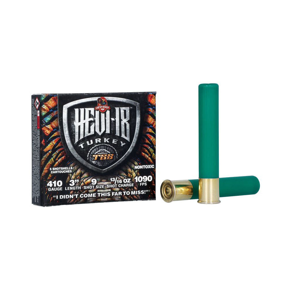 HEVI-Shot .410 Bore HEVI-18 TSS Turkey #9 13/16 oz 3 in 5/Box