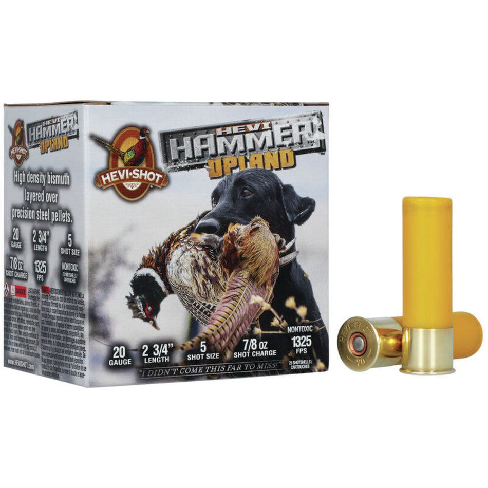 HEVI-Shot 20 Gauge HEVI-Hammer Upland #5 1 oz 2.75 in 25/Box