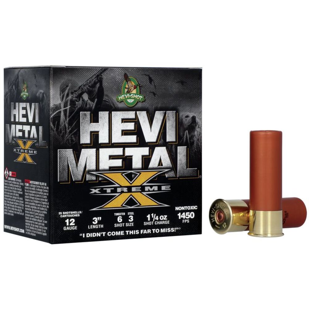 HEVI-Shot 12 Gauge HEVI-Metal Xtreme #3 / 6 1-1/4 oz 3 in 25/Box