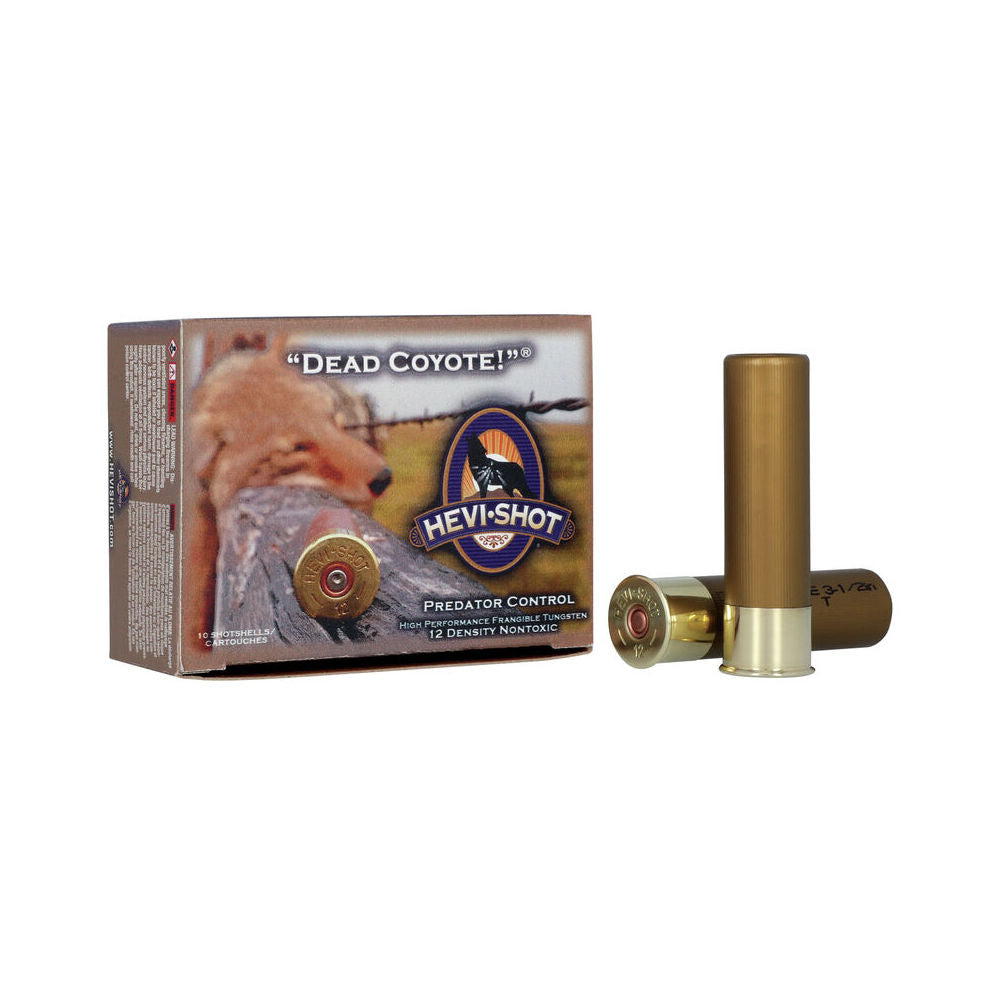 HEVI-Shot 12 Gauge Dead Coyote Varmint T 1-5/8 oz 3.5 in 10/Box
