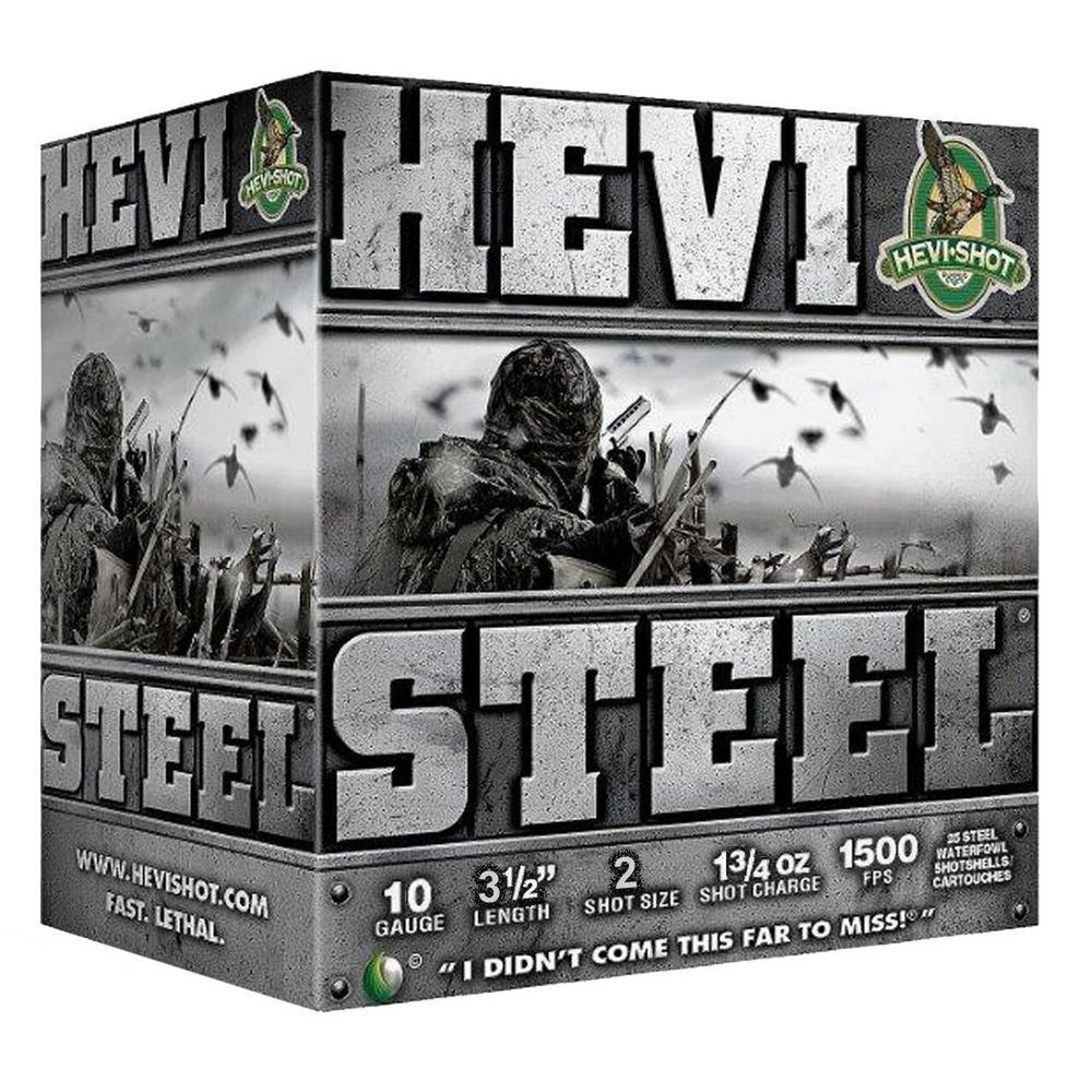HEVI-Shot 10 Gauge HEVI-Steel #2 1-3/4 oz 3.5 in 25/Box