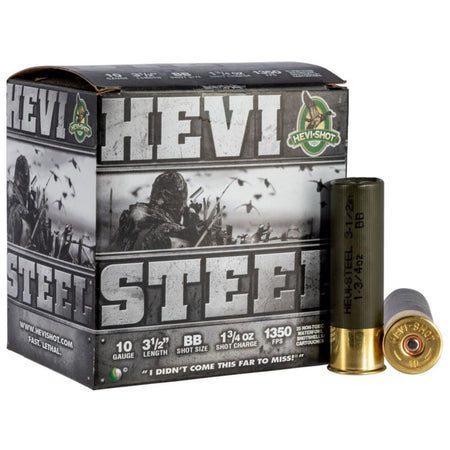 HEVI-Shot 10 Gauge HEVI-Steel BB 1-3/4 oz 3.5 in 25/Box