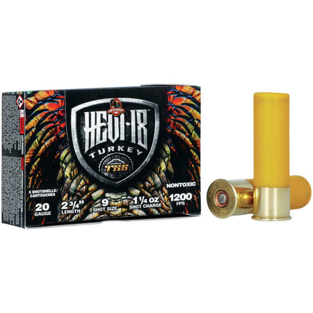 HEVI-Shot 20 Gauge HEVI-18 TSS Turkey #9 1-1/4 oz 2.75 in 5/Box