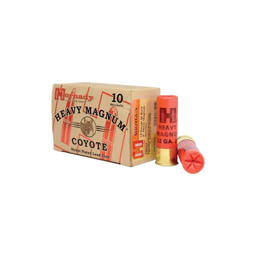 Hornady 12 Gauge Heavy Magnum Coyote 00 Buck 1-1/2 oz 3 in 10/Box