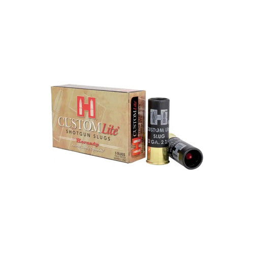 Hornady 12 Gauge Custom Lite Hunting FTX Slug Slug 11/16 oz 2.75 in 5/Box