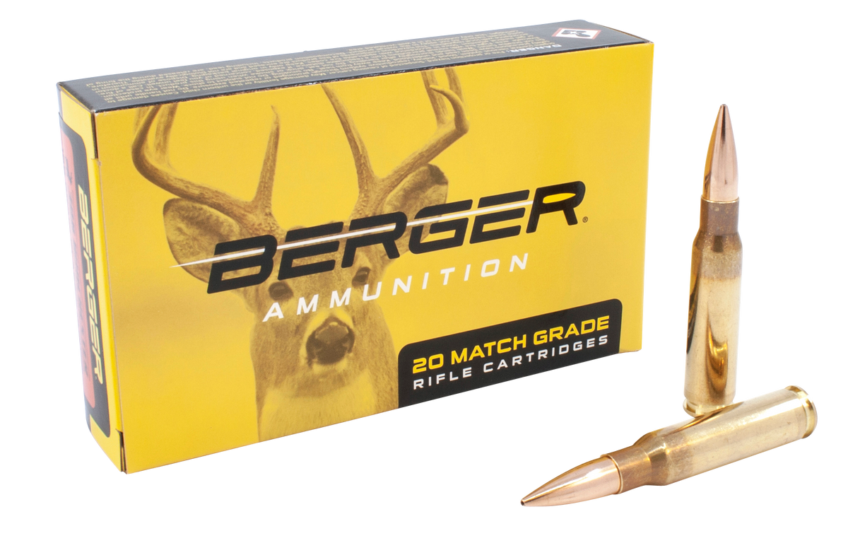 Berger Bullets .308 Win / 7.62x51mm Classic Hunter Subsonic Hybrid Boat Tail 168 Grain 20/Box