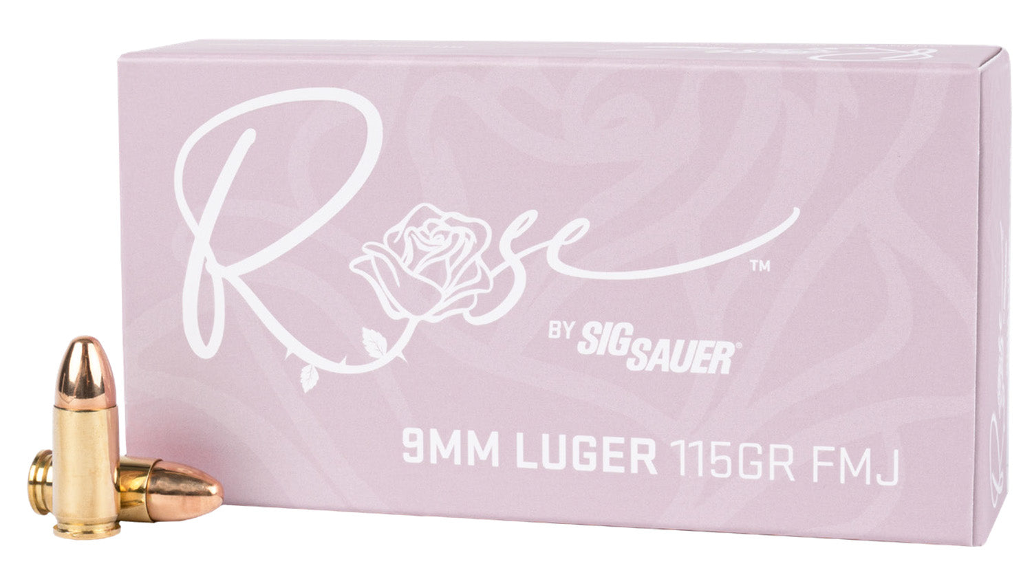 Sig Sauer 9mm Luger / Parabellum Rose Full Metal Jacket 115 Grain 50/Box