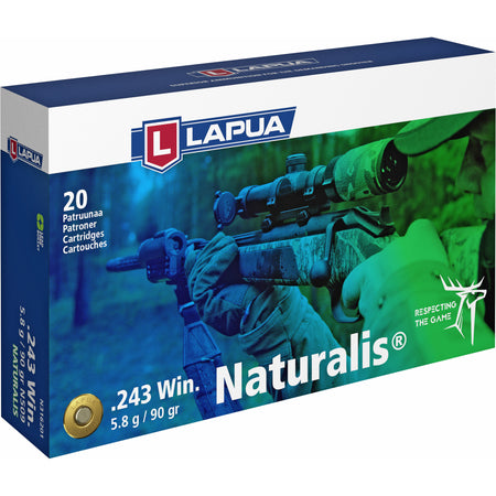 Lapua .243 Winchester  Full Metal Jacket 90 Grain 20/Box