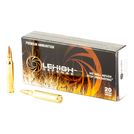 Lehigh Defense .223 Remington Controlled Chaos Boat Tail Hollow Point 62 Grain 20/Box