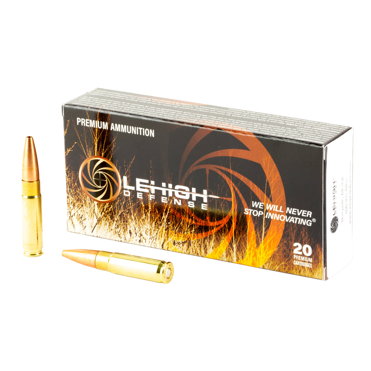 Lehigh Defense .300 AAC Blackout Lehigh Defense Controlled Chaos Flat Base Hollow Point 115 Grain 20/Box