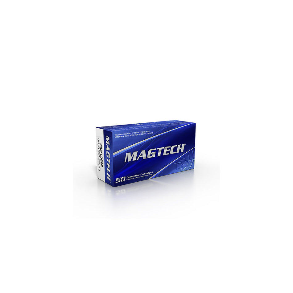 Magtech 9mm Luger / Parabellum Sport Shooting Range/Training Jacketed Hollow Point 115 Grain 50/Box [Item 1723]